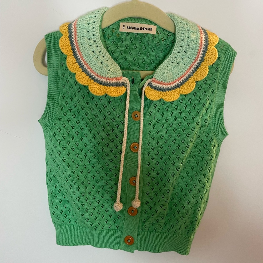 Misha & Puff kids vest top